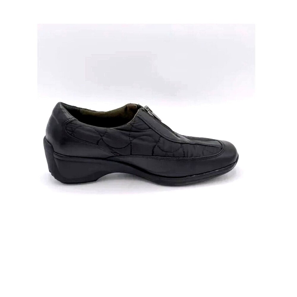 Aquatalia by Marvin K Made in Italy Black Leather Shoes Size 7.5